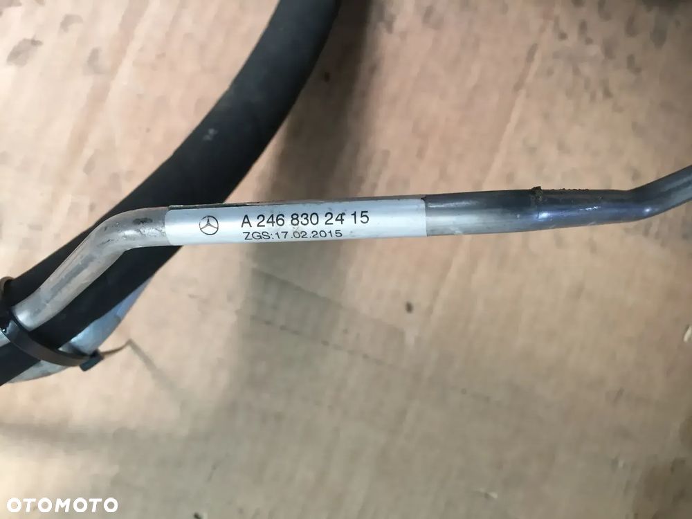 MERCEDES B KLASA W246 16R RURKI KLIMY A2468303615 A2468302615 - 3