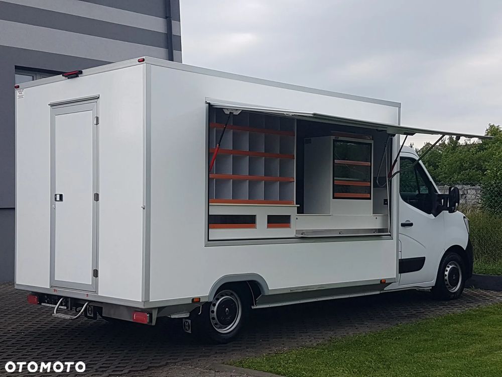 Renault MASTER SKLEP BAR FOODTRUCK KONTENER NISKOPODŁOGOWY AUTOSKLEP AGREGAT AC KLIMA DMC 3500KG - 3