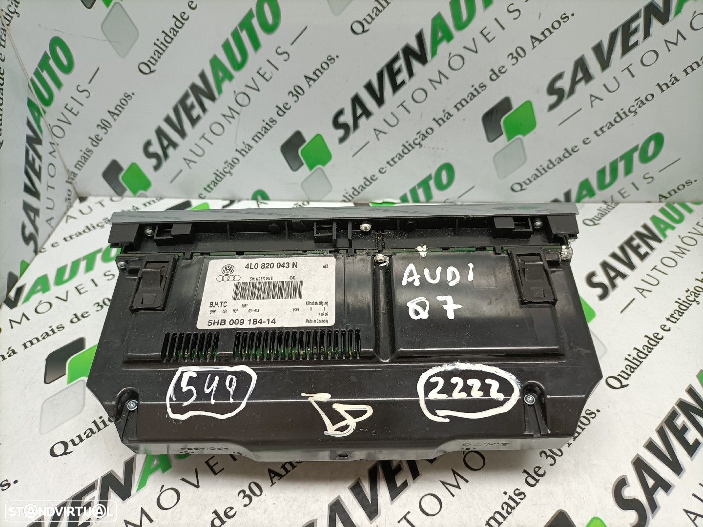 Comando / Botão De Sofagem / Climatronic Audi Q7 (4Lb) - 2