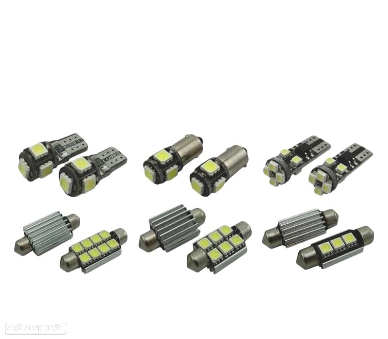 KIT COMPLETO 13 LAMPADAS LED INTERIOR PARA BMW 1 SERIE E81 E87 116I 118D 118I 120D 120I 123D 130I 13 - 4