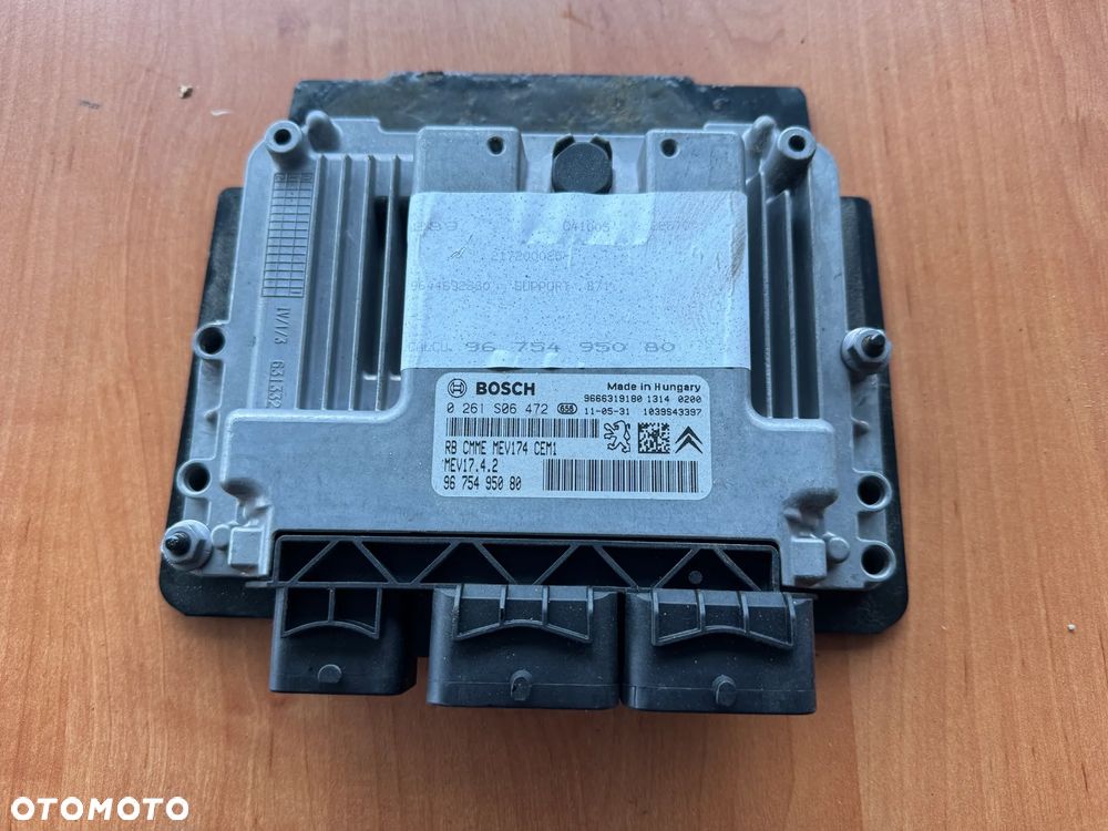 sterownik silnika Peugeot Citroen 9675495080 0261s06472