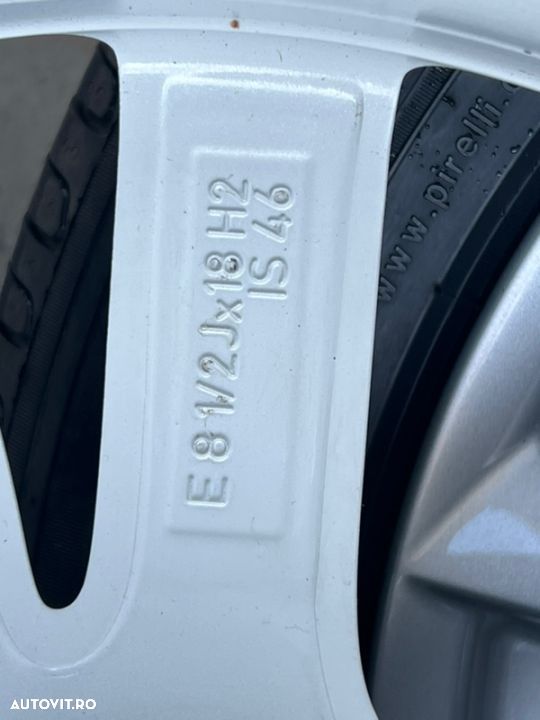 vând set jante originale BMW X5,X6 pe 18” cu anvelope de vară runflat - 10