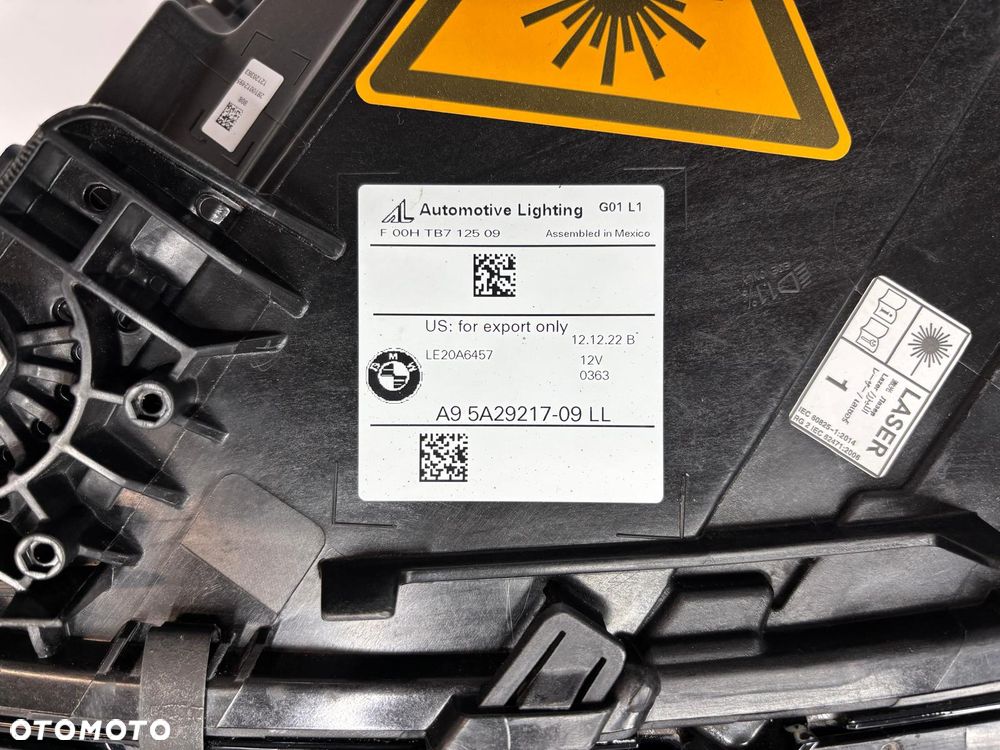 BMW X3 G01 X4 G02 Lift Laser Lampa Lewa Przód Przednia 5A29217-09-LL - 9