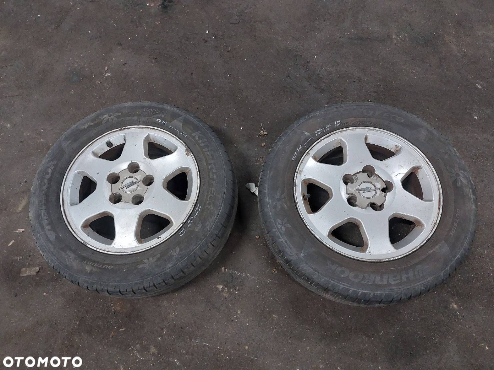 FELGI ALUMINIOWE 2 SZT 5x110 6Jx15 ET43 FI65,1 OPEL ZAFIRA A - 1