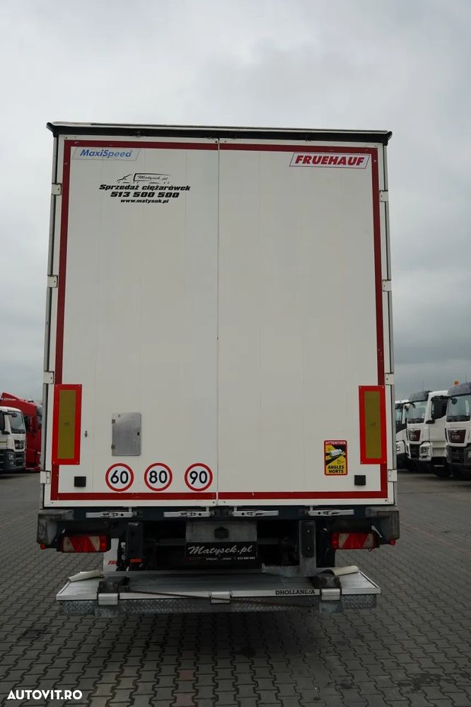 Fruehauf CORTINĂ / STANDARD / LIFT 2.000 kg / PODEA PUTERNICĂ CU BAIE / CONTENIER PENTRU PALEȚI - 12