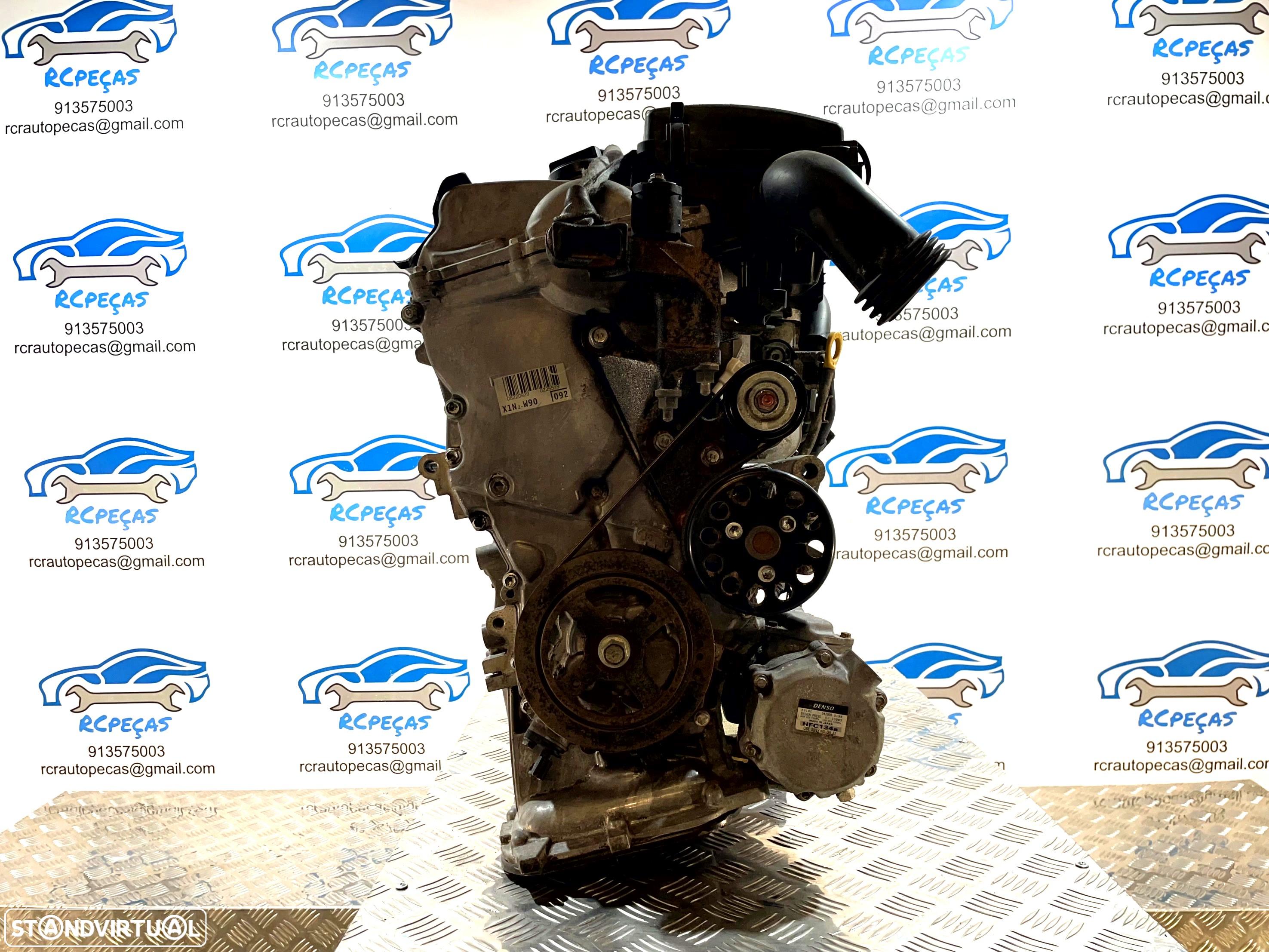 MOTOR COMPLETO 1NZ-FXE 1NZFXE 1NZ FXE X1NZW90 X1N ZW90 08220929 0225519 TOYOTA PRIUS LIFTBACK W2 1.5 16V 78CV HYBRID CAIXA VELOCIDADES ARRANQUE ALTERNADOR COMPRESSOR AR CONDICIONADO BOMBA DIRECAO DIREÇÃO - 2