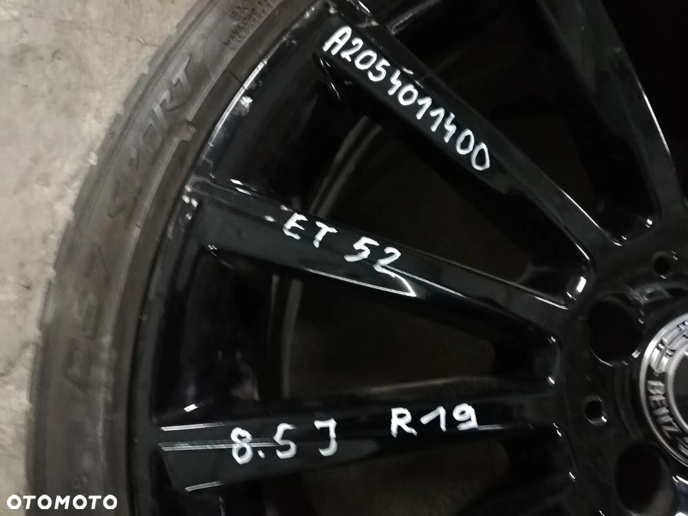 MERCEDES C-KLASA W205 7,5J 19'' ET44 5x112 A2054011300 A2054011400 ET52 8,5J R19 - 5
