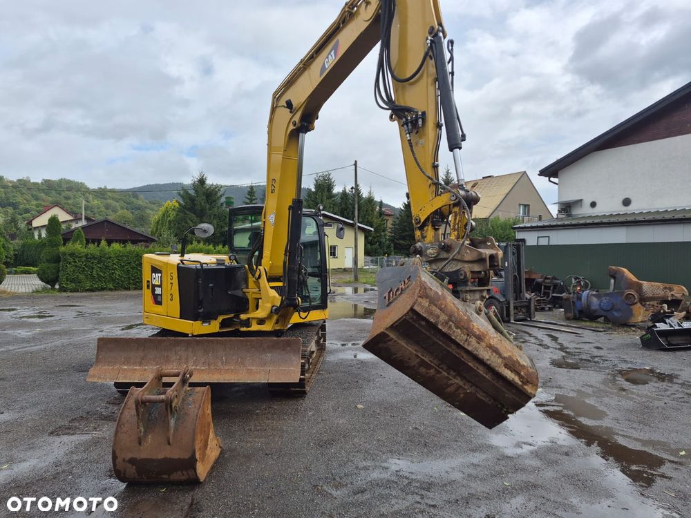 Caterpillar Caterpillar 308 CR, 2019r. QH i 2łyżki skarpowa hydrauliczna i do kopania. - 9