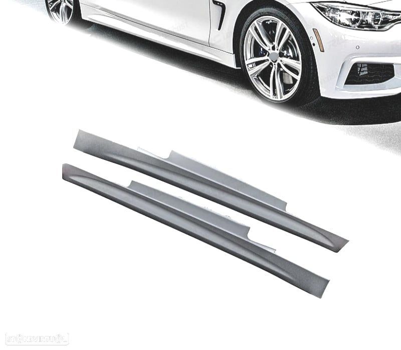 EMBALADEIRAS LATERAIS BMW F32 F33 LOOK M4 - 1
