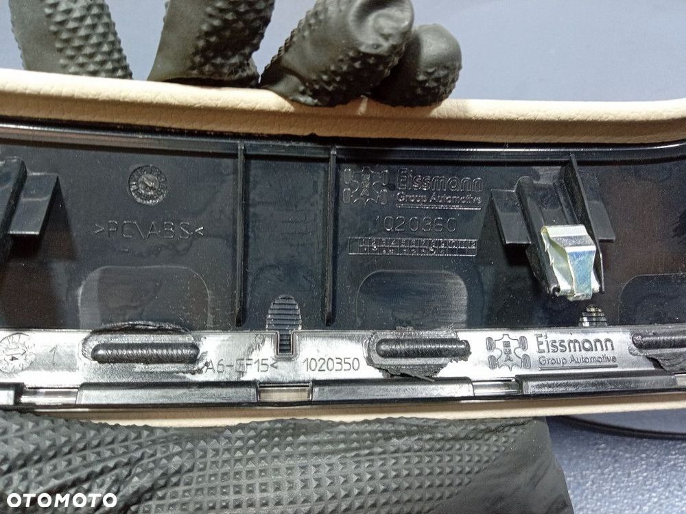 MERCEDES S KLASA W222 LONG OSŁONA FOTELI TYŁ ŚRODKOWA A2226940982 - 6
