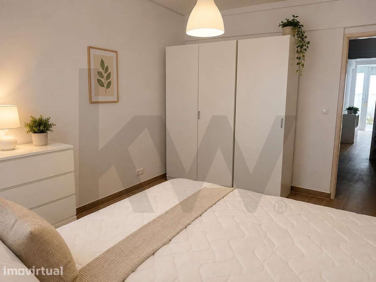 Apartamento T1 com logradouro em Algés | Mobilado e equipado para arre - Grande imagem: 3/3