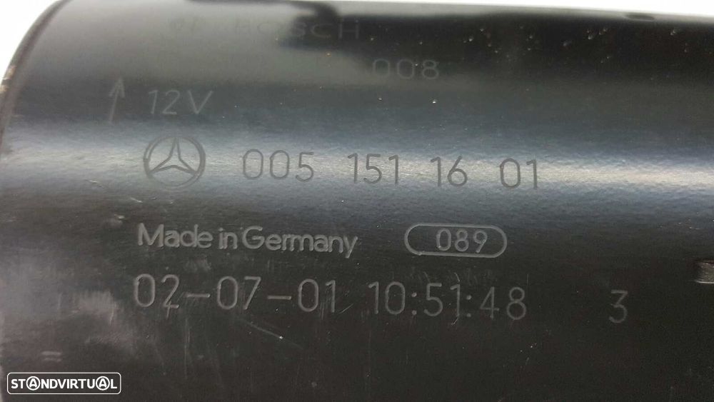 MOTOR DE ARRANQUE MERCEDES CLASE A (W168) 170 CDI (168.009) - 3