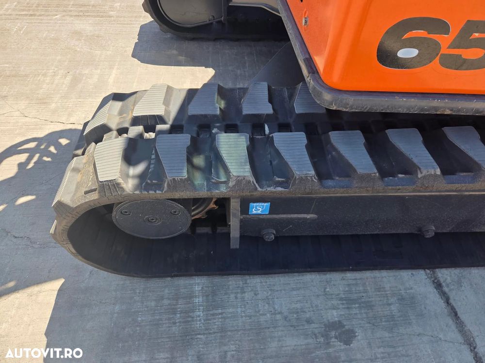 Hitachi ZX65-6, 2021, 2.005h, CUPLA RAPIDA+3 CUPE+PICON, senile cauciuc NOI, latime 2m, ad sapare 4,5m, Masa operatinala 6,5tone, inst picon, inst rotire, LAMA nivelare, aer cond, ridica 4tone,posibil leasing 4 ani, STARE FOARTE BUNA, PROMOTIE 51.900 EUR+Tva - 12