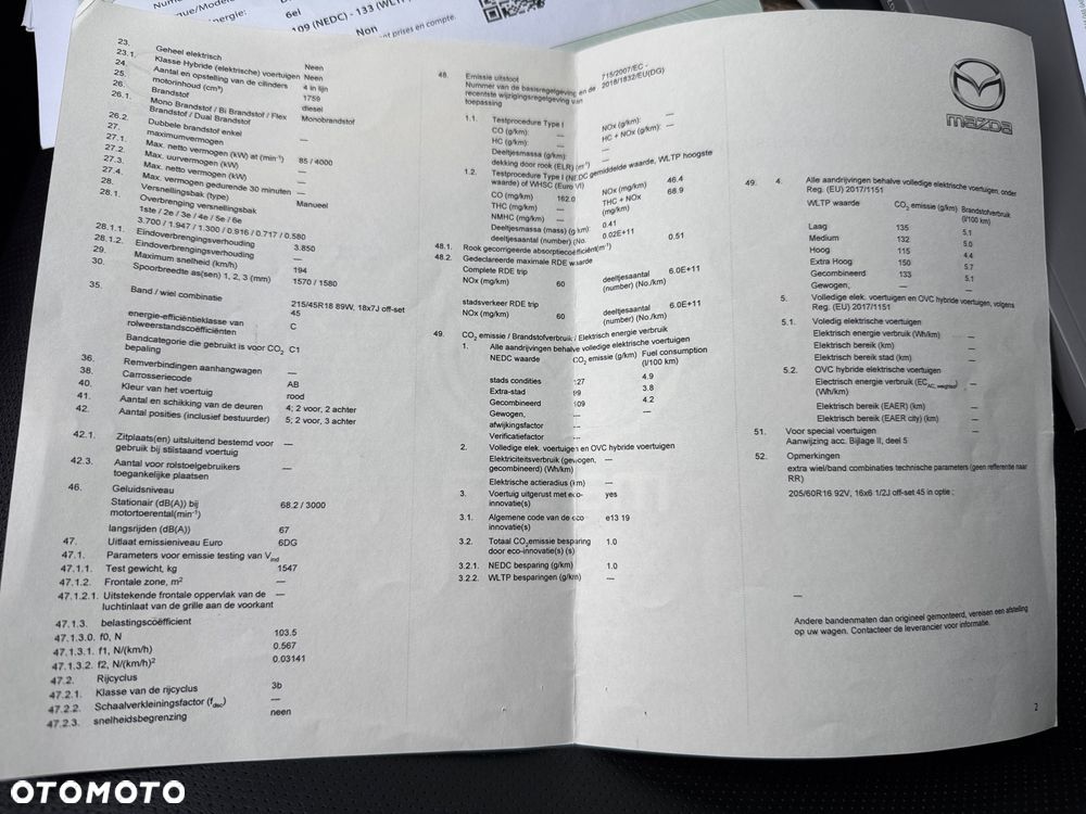 Mazda 3 SKYACTIV-D 1.8 - 17