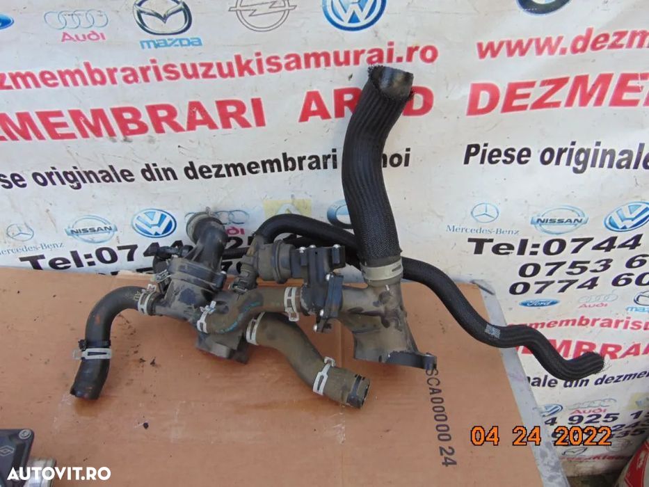 Carcasa termostat Nissan x trail 1.6dci qashqai Renault Trafic Kadjar - 1