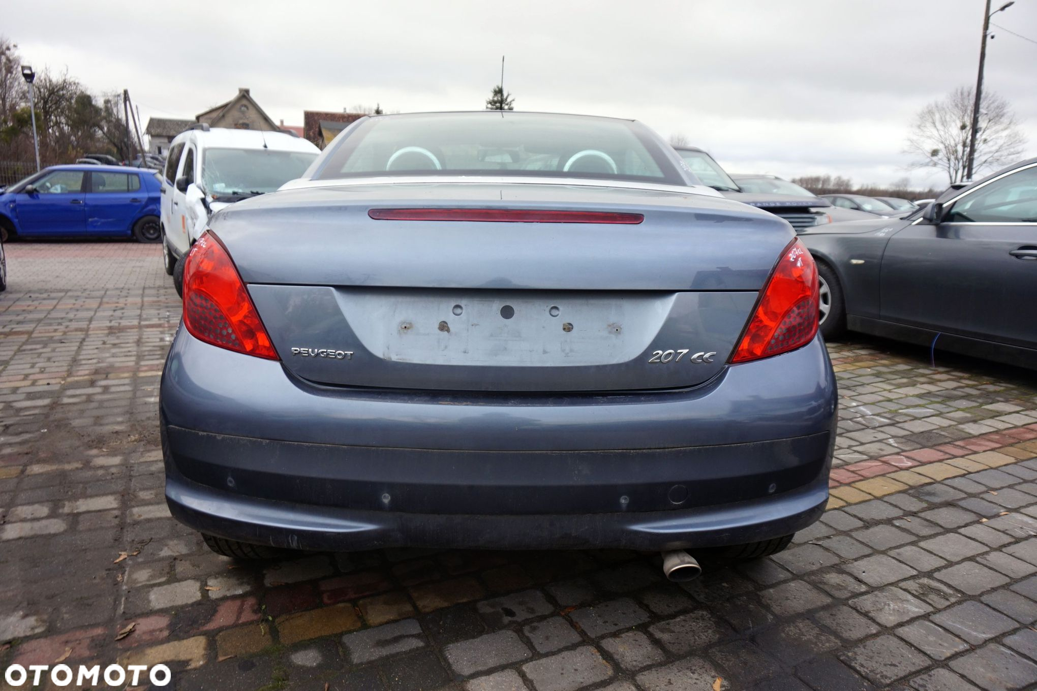 PEUGEOT 207 CC CABRIO 2008 KTHC 1.6 VTI EP6 120KM 20CQ46 SZARY na części - 4