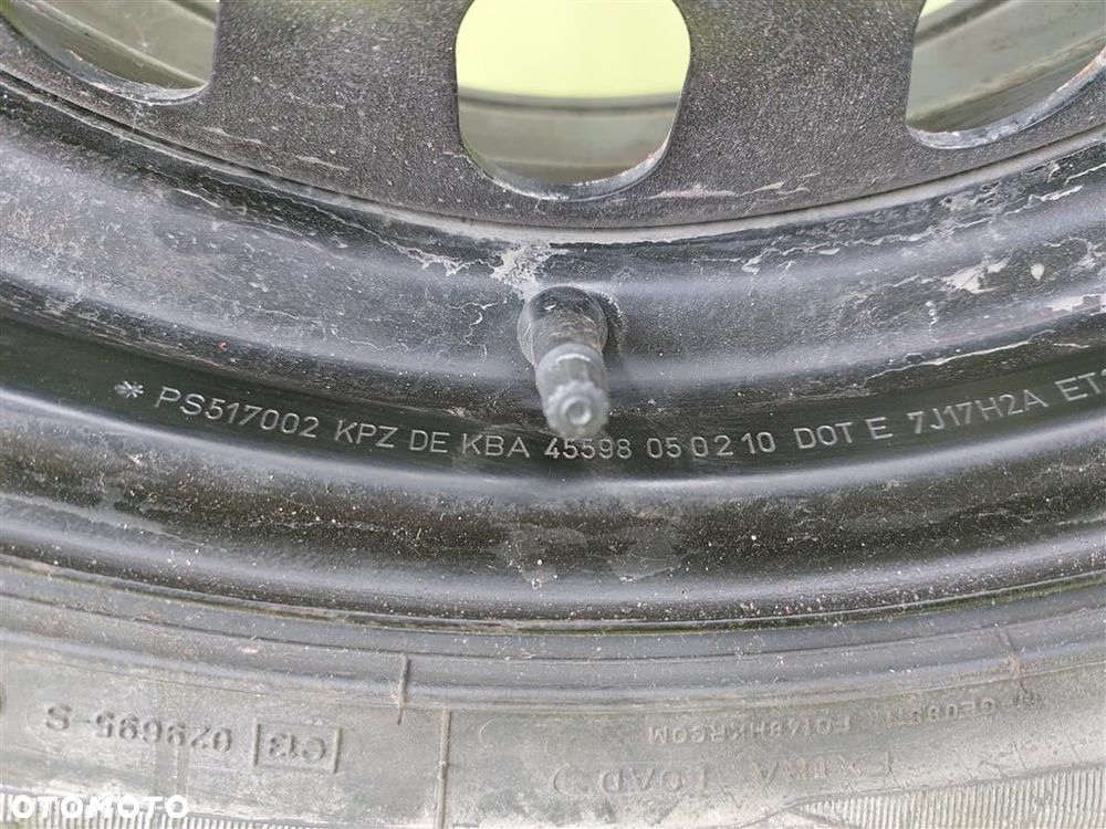 Koło zapasowe normalne Citroen C5 III 2008-2017 225/55 R17 5x108 ET 32 - 2