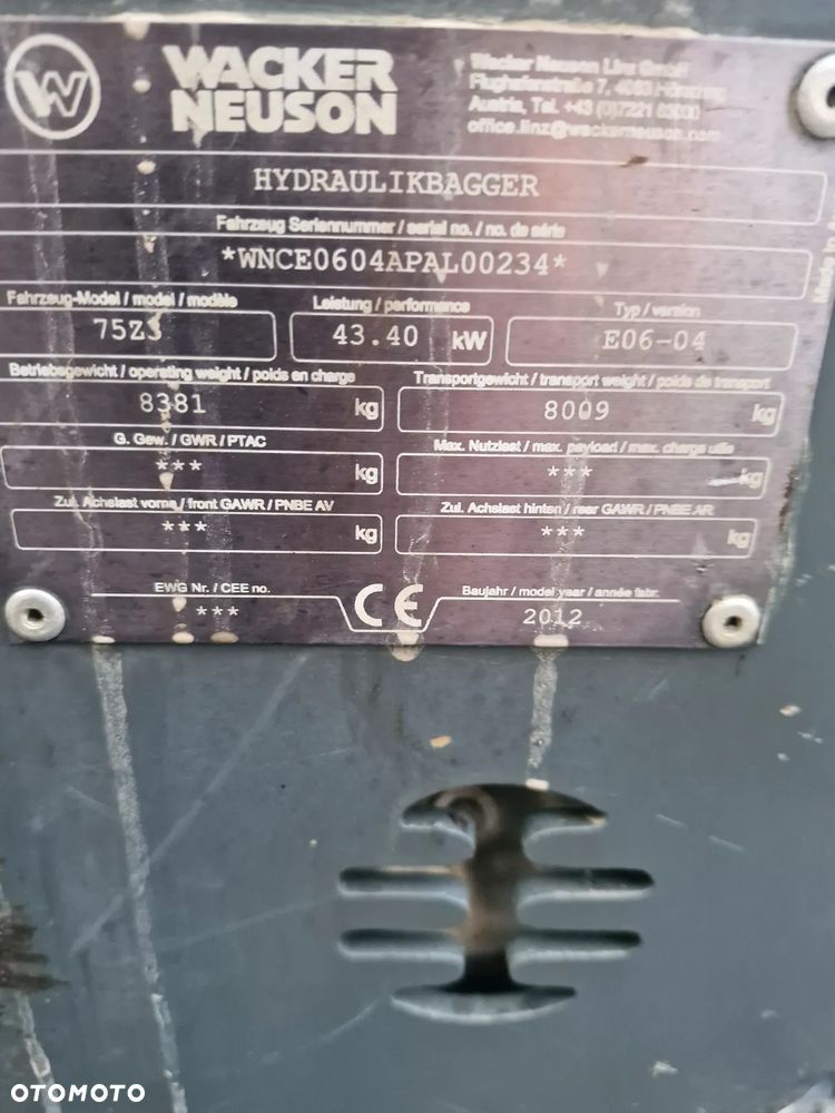 Wacker Neuson 75Z3 - 7
