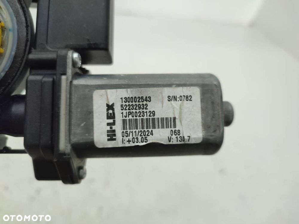 PODNOŚNIK SILNICZEK SZYBY PRZÓD LEWY 52232932 130002543 JEEP AVENGER - 5