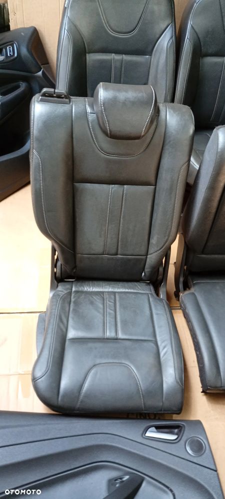 Fotele kanapa boczki komplet skóra Ford Kuga II MK2 - 15
