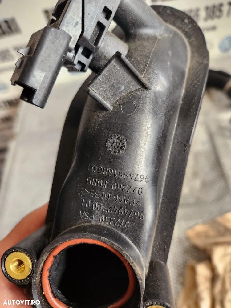 Furtun Conducta Tub Intercooler Turbo Turbina Peugeot 308 508 3008 5008 Ford Kuga Fiesta Focus Etc. - 9