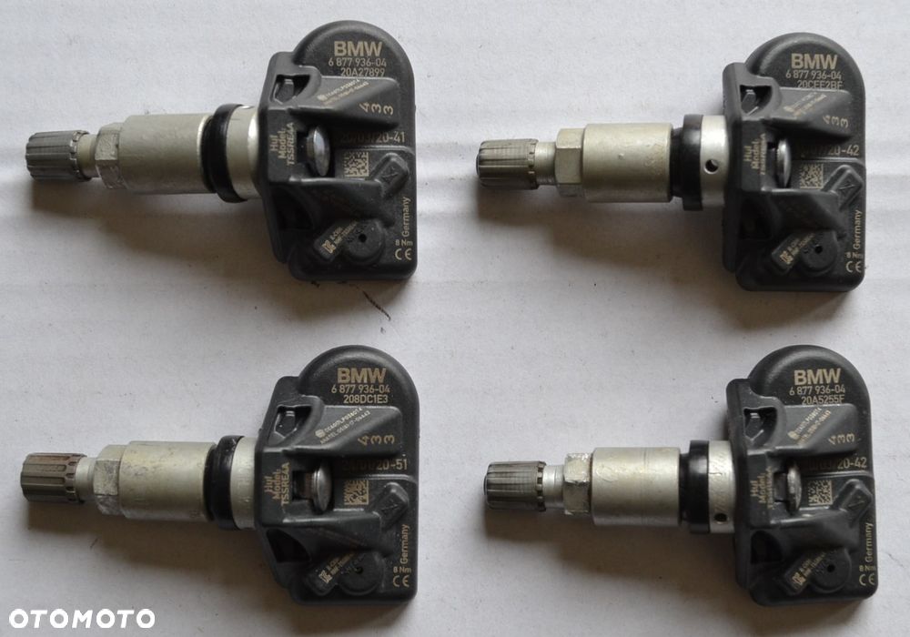CZUJNIKI CIŚNIENIA TPMS BMW G20 G30 F40 F44 G23 G11 G12 G01 G02 G05 C-352 - 1