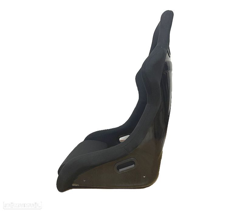 BAQUET BACKET FIXA SPEEDWAY PRETA ESTILO EVO - 4