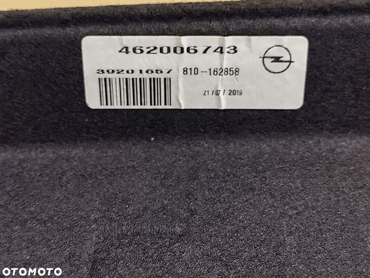 OPEL CROSSLAND X 17-24 PÓŁKA BAGAŻNIKA 39201657 462006743 - 9