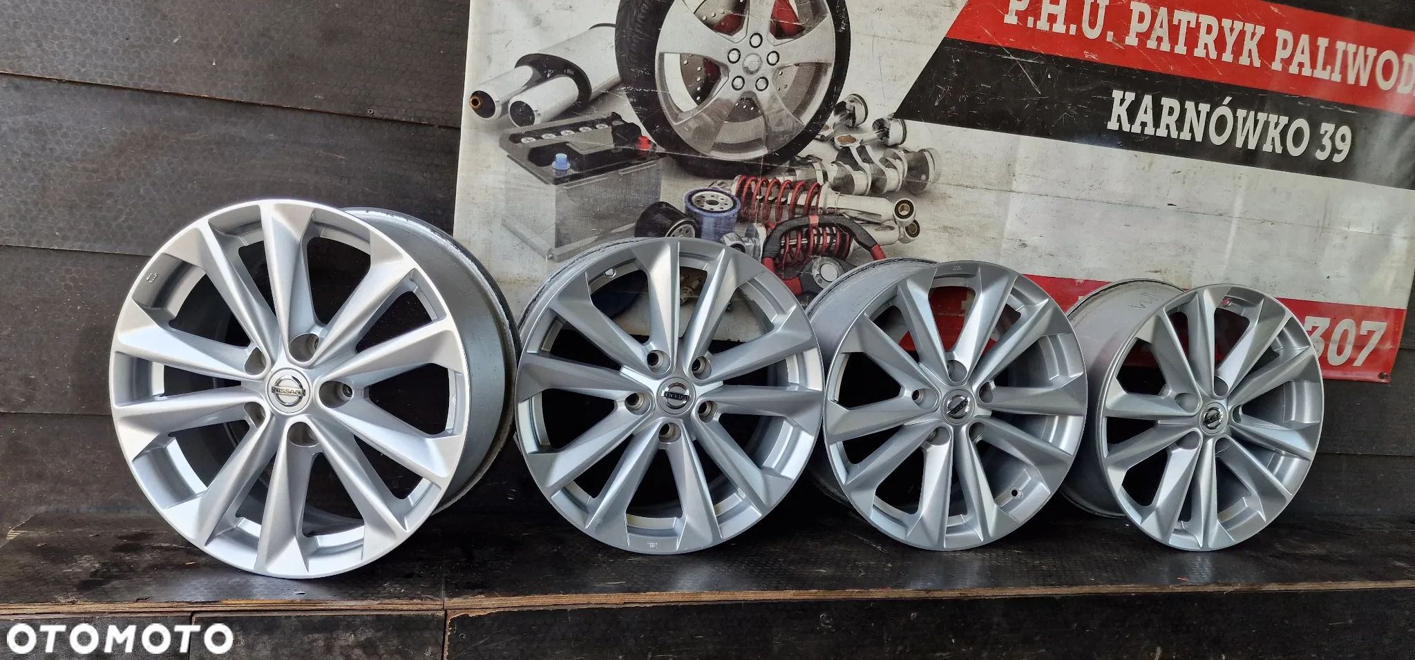 ALUFELGI NISSAN QASHQAI 17" 5x114,3 ET40 - 1