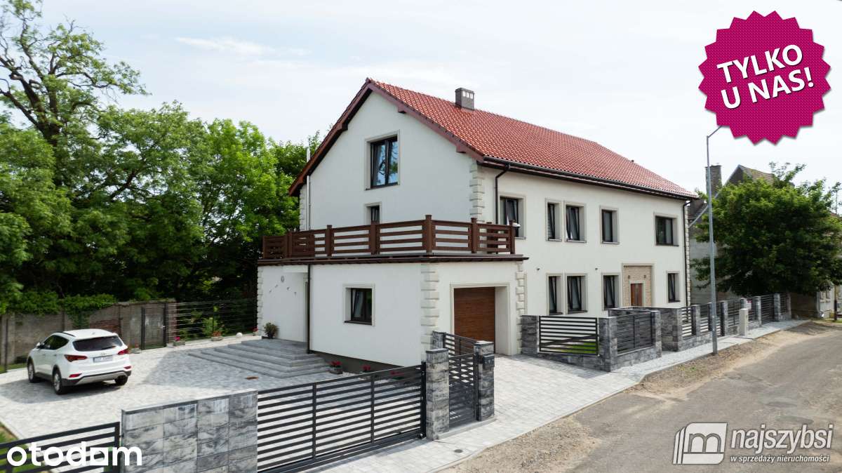 Trzebiatów- dom z ogródkiem przy rzece 133,71m