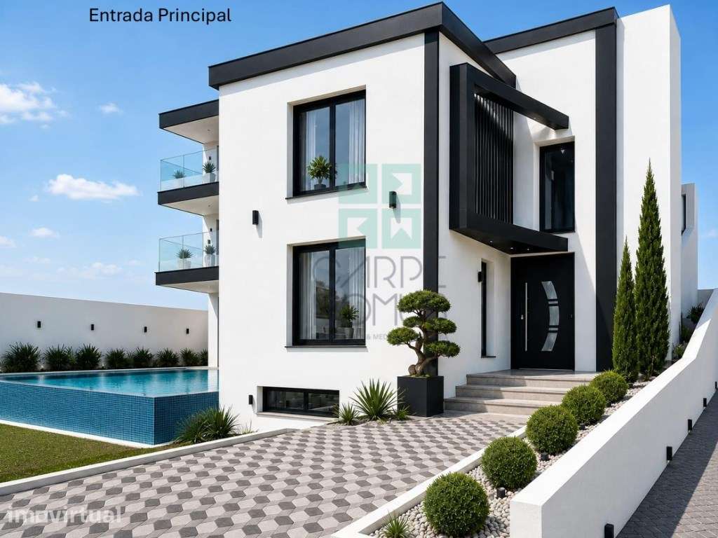 Moradia de Luxo T4 com Piscina Infinita e Vista Mar - Luz de Tavira - Grande imagem: 3/21
