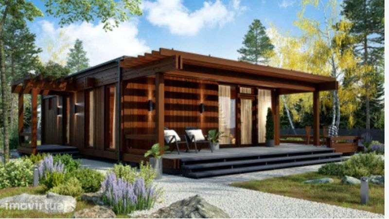 CASA DE MADEIRA T.3 PRÉ - FABRICADA, BUGALOW, CABANA - Grande imagem: 4/7
