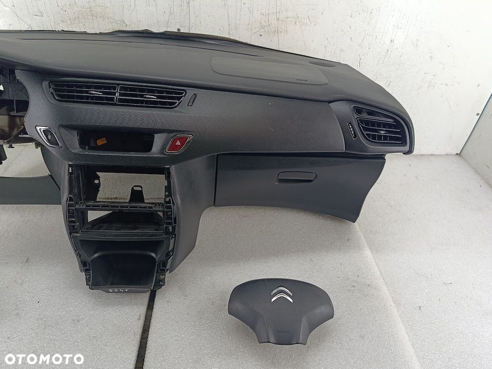 DESKA ROZDZIELCZA,KONSOLA ,PODUSZKI SENSOR CITROEN C3 II  9673657980 - 5