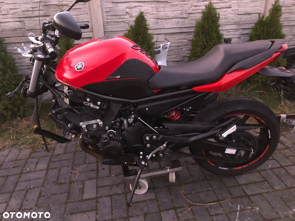 Yamaha XJ6  Diversion  silnik  swap  osłona tył - 4
