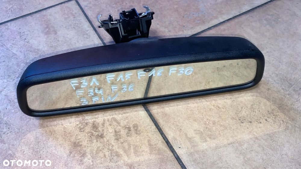 BMW F31 F15 F16 F30 F34 F36 LUSTERKO WSTECZNE WEWNĘTRZNE 3 PIN 9256137 - 1