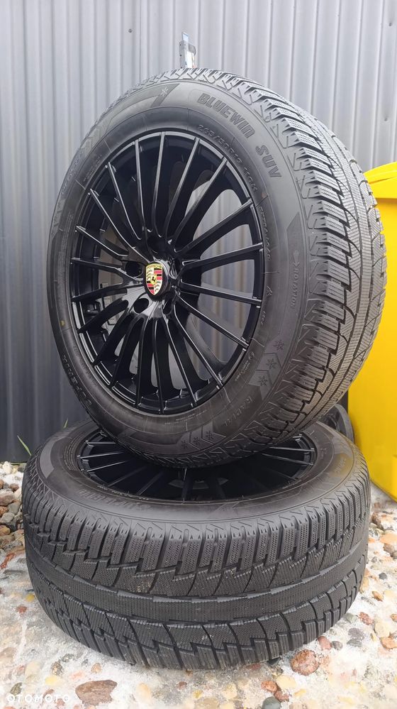 Zimowe Cayenne Porsche 19 5x130 Koła Felgi Opony Zimowe Touareg - 7