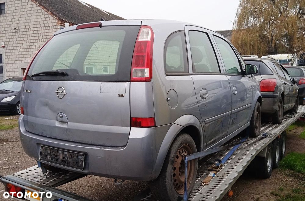 Na części Opel Meriva A Z153 skrzynia maska klapa błotnik drzwi zderzak szyba lusterko lampa - 5