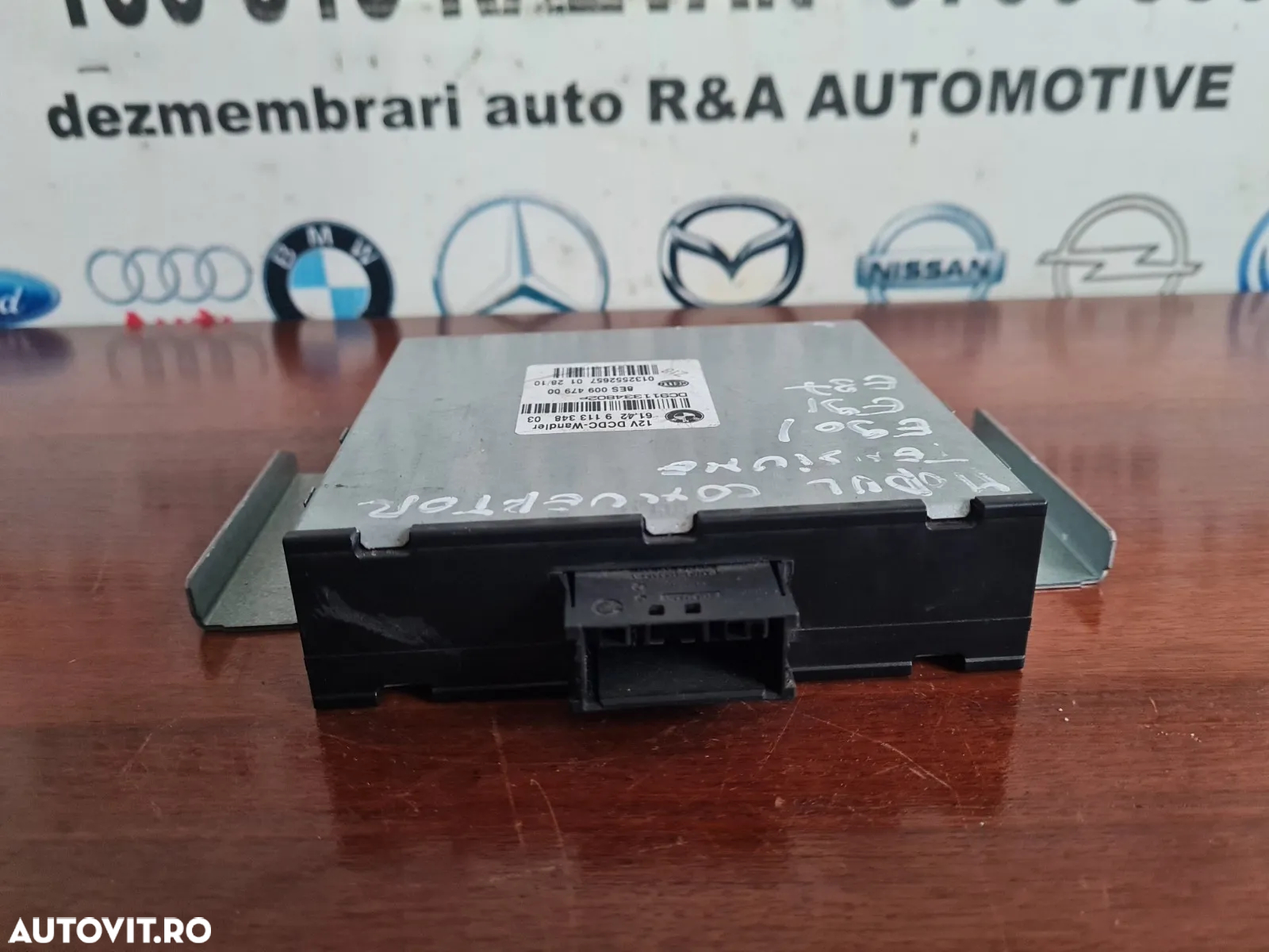Modul Convertor Convertizor Tensiune Bmw E90 E91 E87 E81 E82 E60 Cod  Dezmembrez Bmw - Dezmembrari - 3