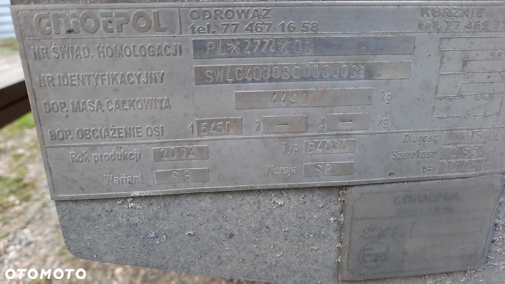 Gniotpol G4080 - 4