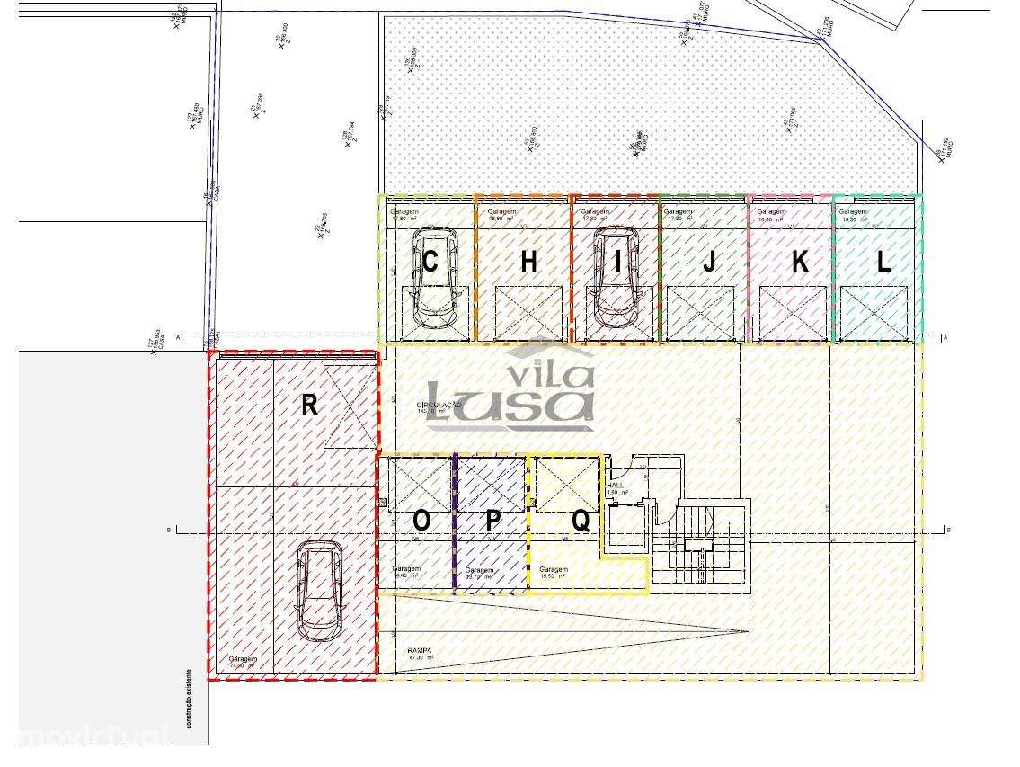 Terreno Mafamude com projeto aprovado para construção Junto a RTP e... - Grande imagem: 4/12