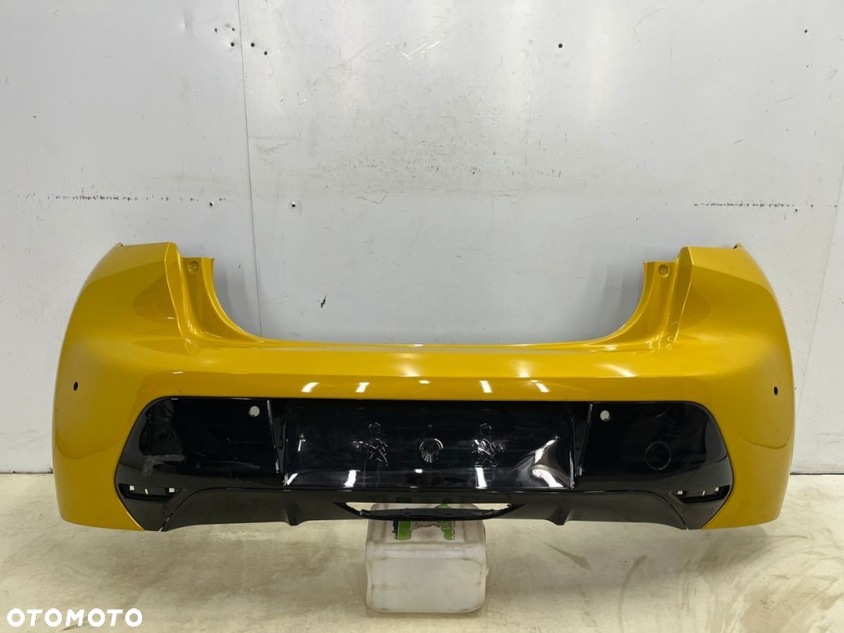 Zderzak tylny Peugeot 208 2 II P21 19r.- tył 4XPDC 9823195380 - 1