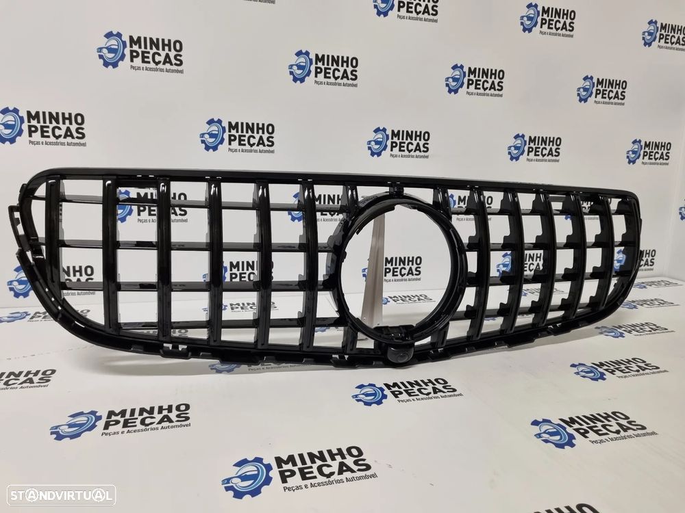 Grelha Frontal Mercedes GLC (X253) GTR Preto Brilho - 3