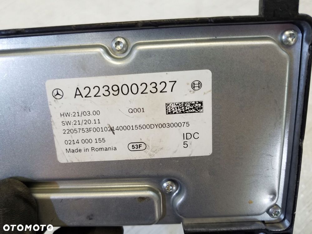 moduł sterownik mercedes-benz a2239002327 - 3