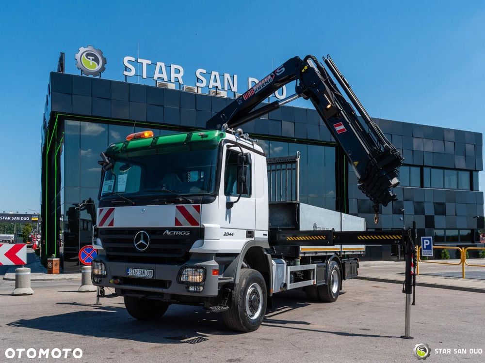 Mercedes-Benz Actros 2044A 4x4 Hiab 211 EP-5 HIDUO HDS Żuraw Crane - 7