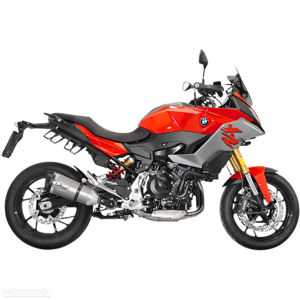ponteira escape leovince bmw f 900 r / xr  - 14353st - 1