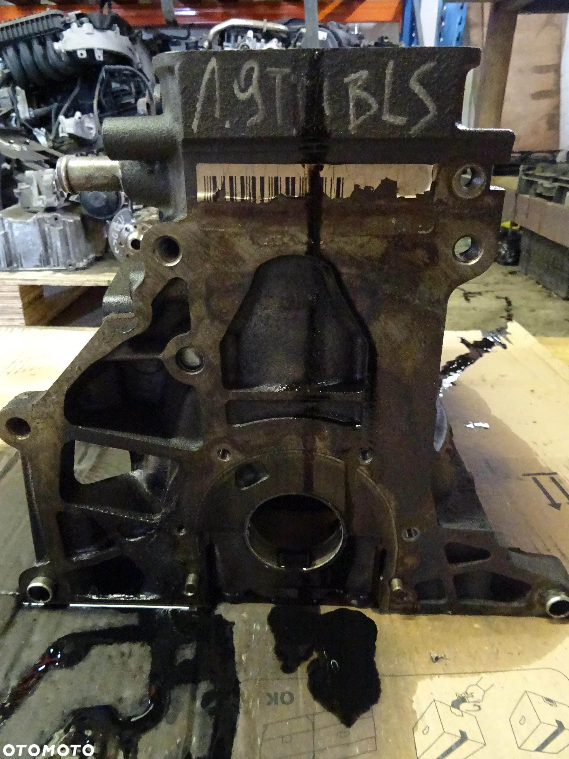 VW GOLF V 1.9TDI BLS BLOK SILNIKA 038021CC - 4