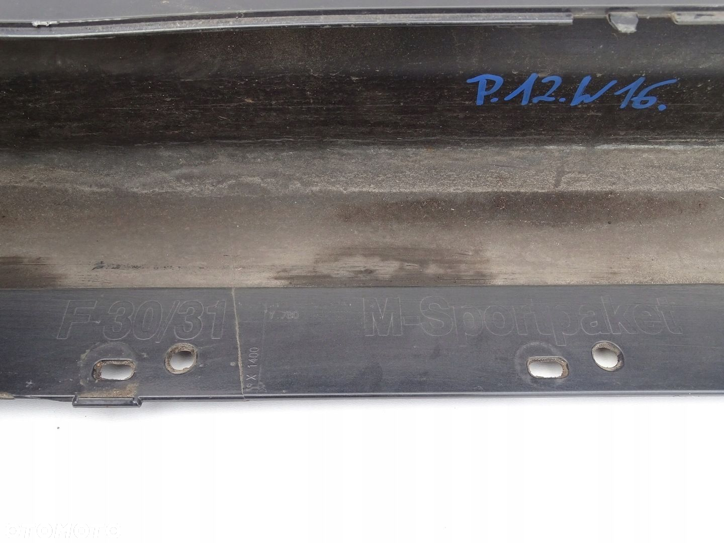 LISTWA PROGOWA PRAWA 8054272 BMW F30 BLACK SAPPHIRE METALLIC 475 M-PAKIET - 16