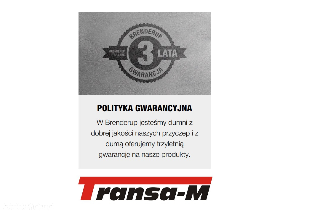 Brenderup MT-2600 2600kg 261x127 POD MINIKOPARKĘ BOBCAT PRZYCZEPA NOWA! - 8