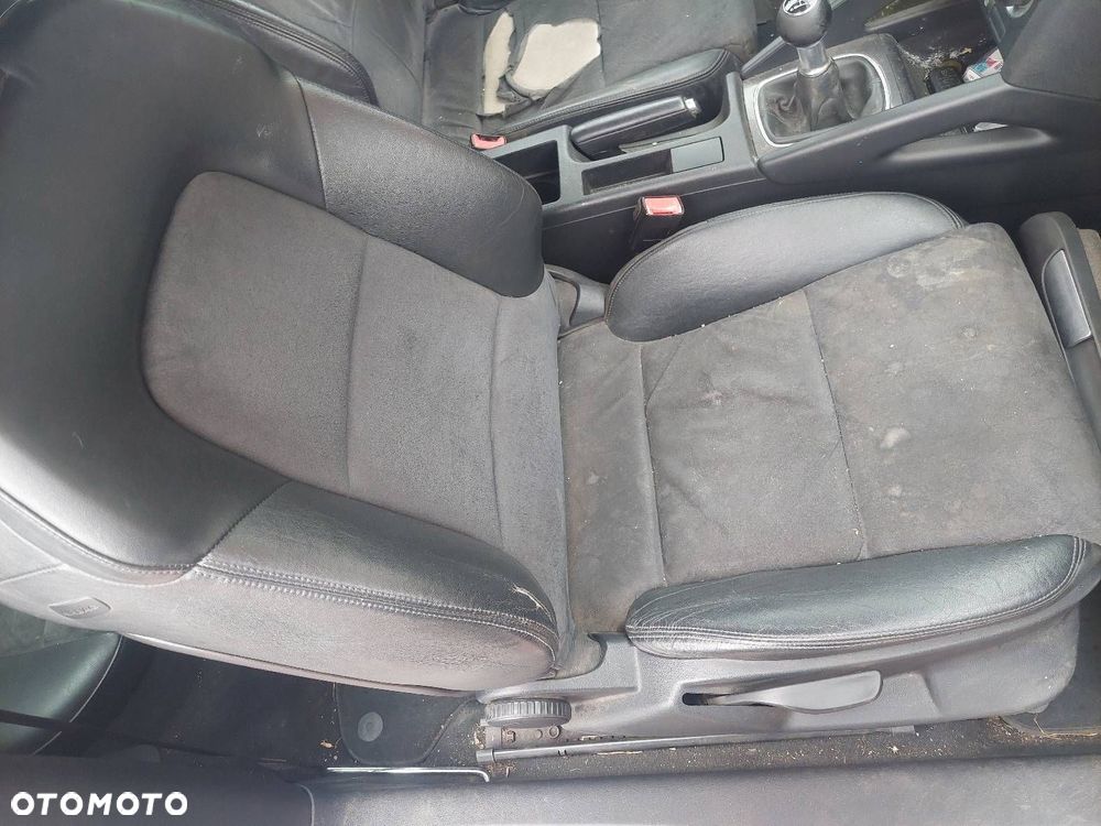 FOTELE KOMPLET LEWY PRAWY KANAPA TYŁ+ BOCZKI AUDI A3 8P HB 3D PÓŁSKÓRA - 5