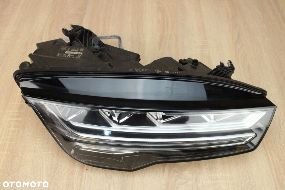 ORYGINALNA LAMPA FULL LED PRAWY PRZÓD AUDI A7 C7 4G8941034J EUROPA 32km - 4